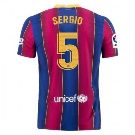 Tenue FC Barcelone Sergio Busquets 5 Domicile 2020-2021 Maillot de Foot